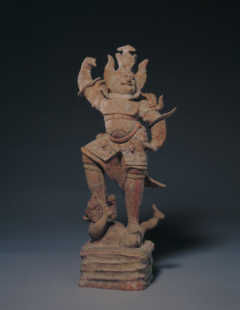 图片[1]-Pottery painted terracotta figures-China Archive